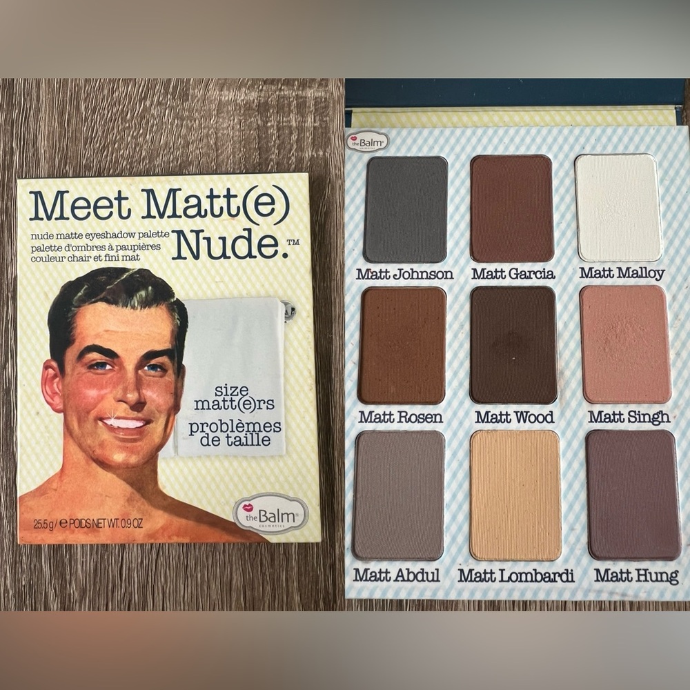 theBalm Meet Matte Nude Palette Neutral